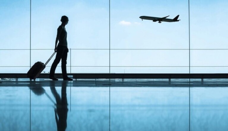 Pasajero viajando solo