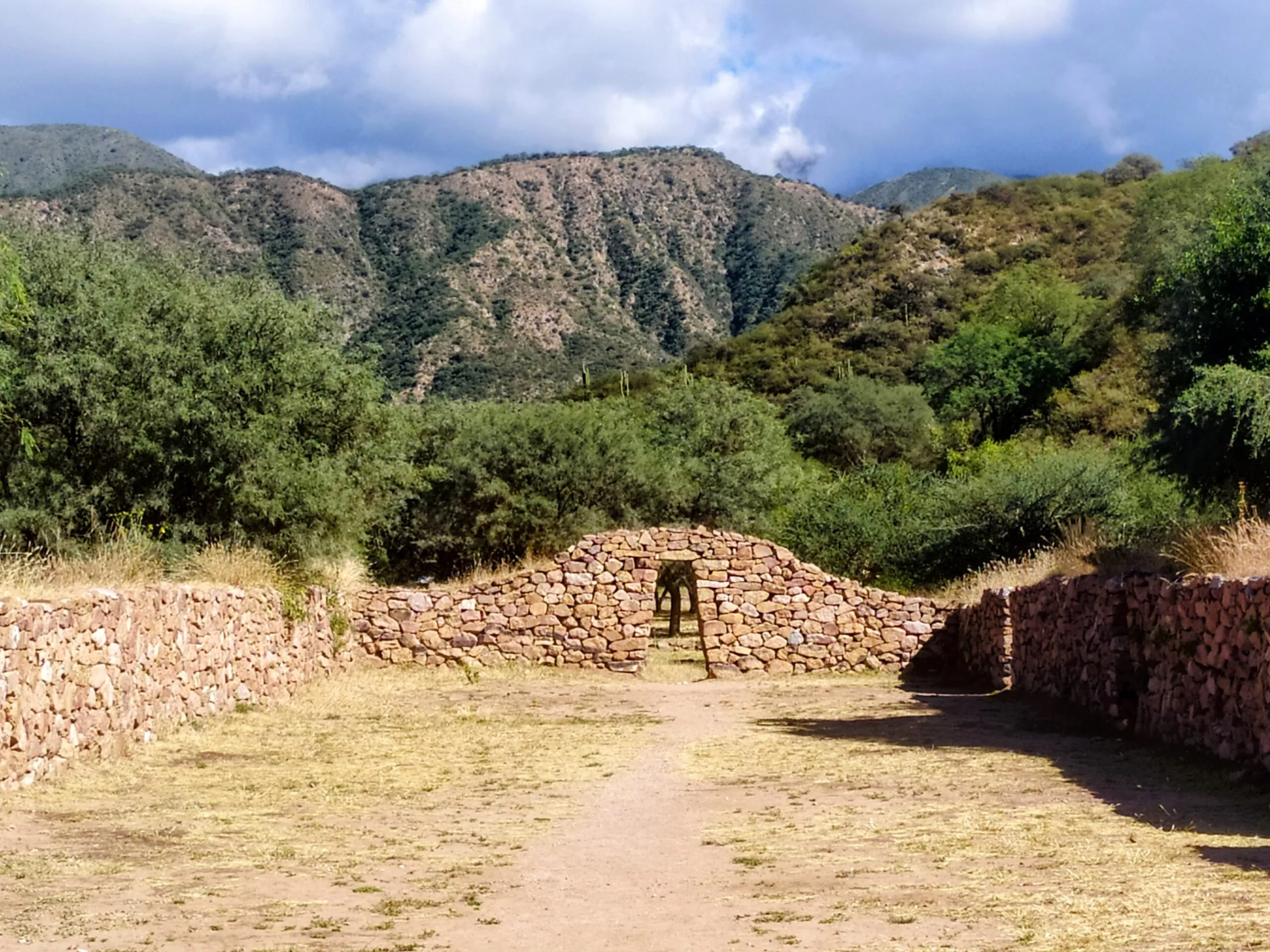 Ruinas de El Shincal de Quimivil en Catamarca