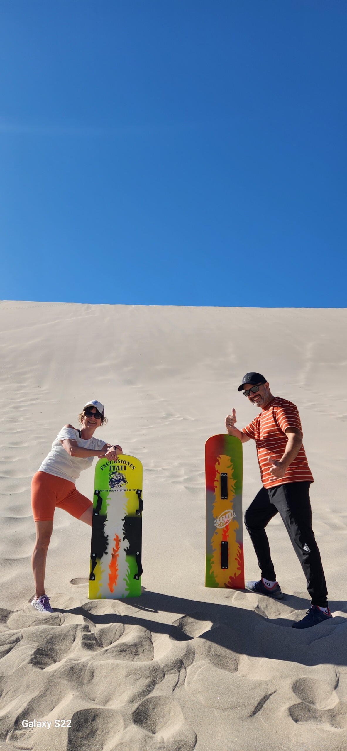Excursión de sandboard en Catamarca
